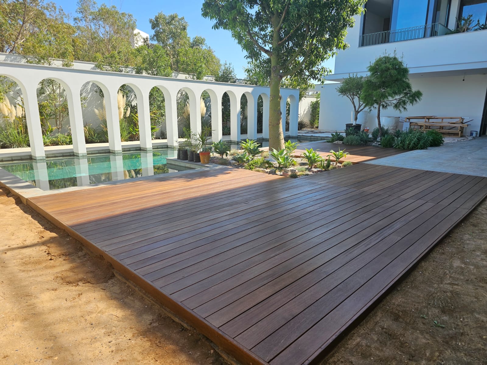 Villa Gammarth Supérieur wood project