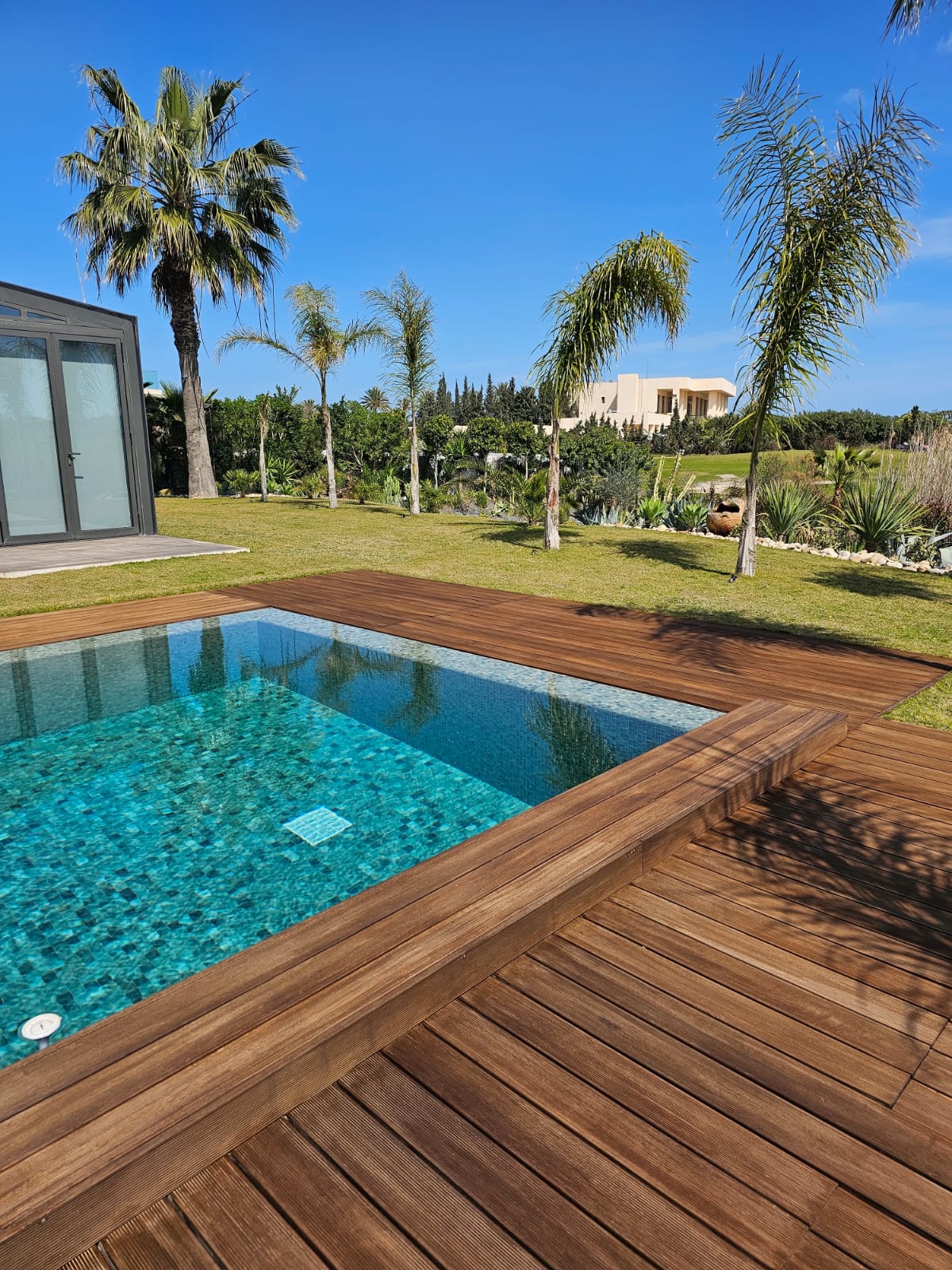 Villa Golf Gammarth wood project