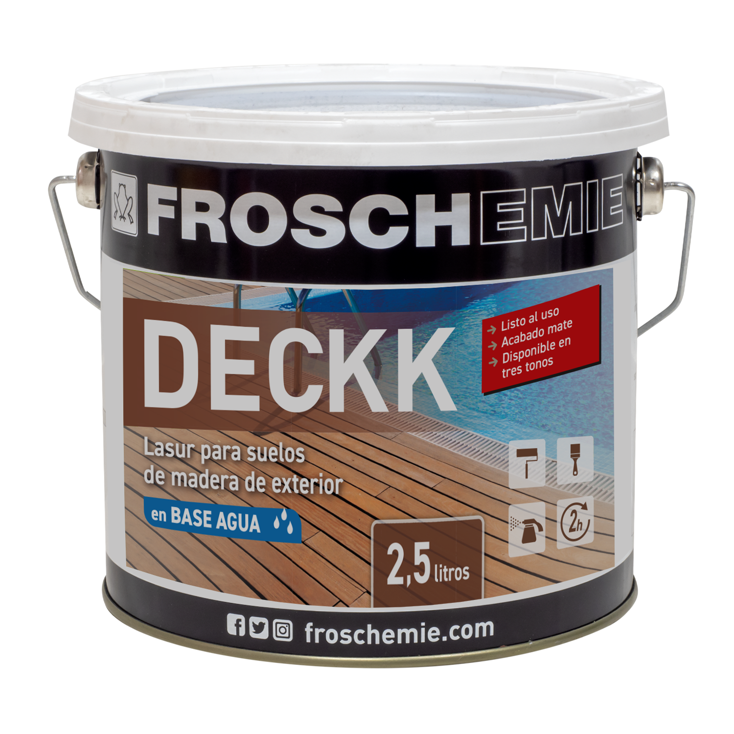 Deckk - Lasure pour sols bois extérieur